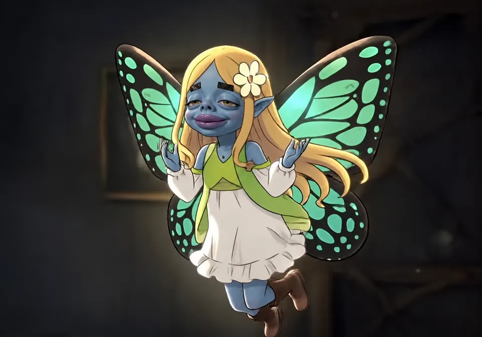 こったフェアリーちゃんの挿絵